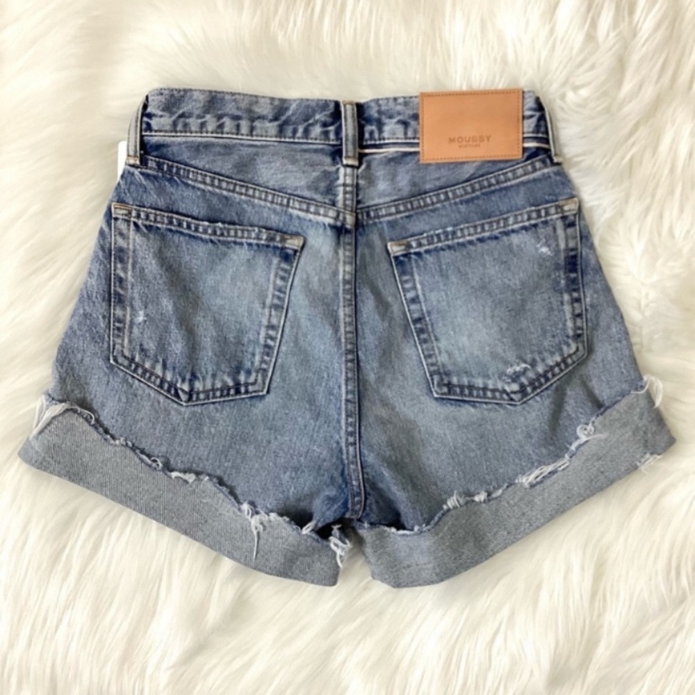 MOUSSY VINTAGE Upland Cut Off Shorts SIZE 23 NWT - Picture 12 of 14